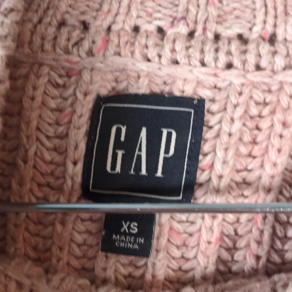 Gap Womens Knit Mock Neck Oversized Cozy Preppy Sweater Size XS‎